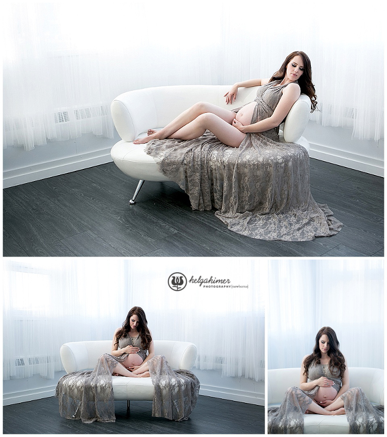 Baby photography,Beth's studio,Edmonton Photographer,Maternity Photography,Studio,gown,