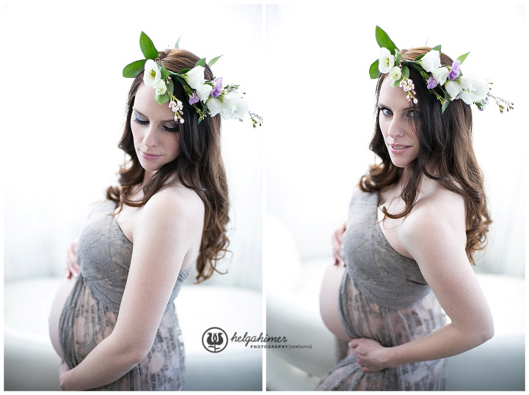 Baby photography,Beth's studio,Edmonton Photographer,Maternity Photography,Studio,gown,