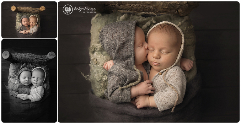twins-newborn-photography-helgahimer-sudbury-nightynight-kissing-wooden-bed-miajoy